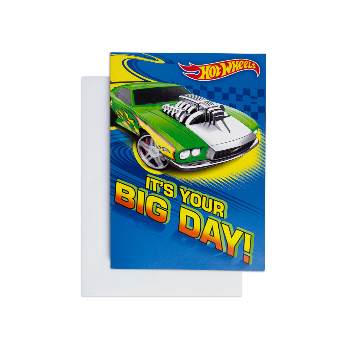 Mattel Hot Wheels Fun Interactive Birthday Card