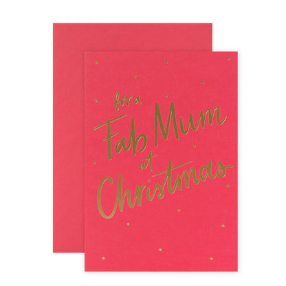 Hallmark Christmas Card For Mum - Fab