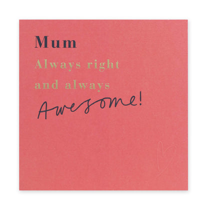 Hallmark Mother's Day Card - Always Awesome