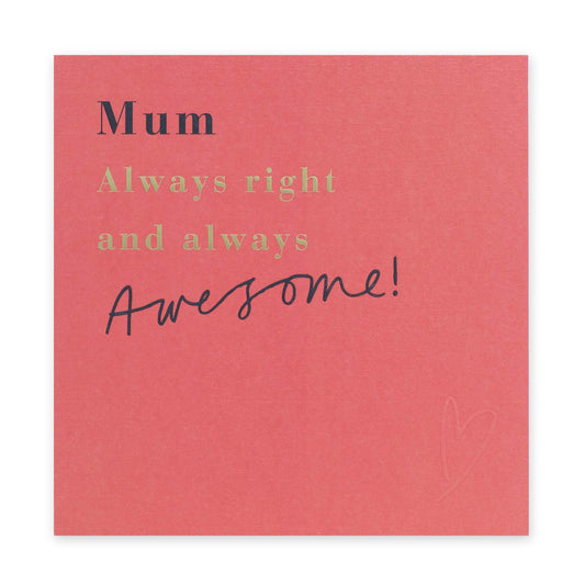 Hallmark Mother's Day Card - Always Awesome