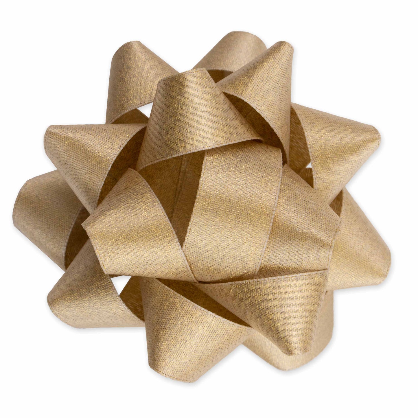 Hallmark Multi-Occasion Gold Grosgrain Fabric Self-Adhesive Gift Bow