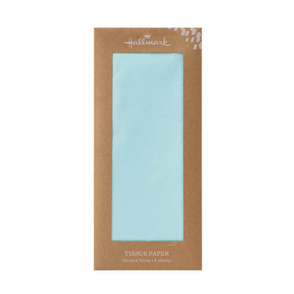 Hallmark 5 Pack Multi-Occasion Tissue Paper Sheet - Baby Blue