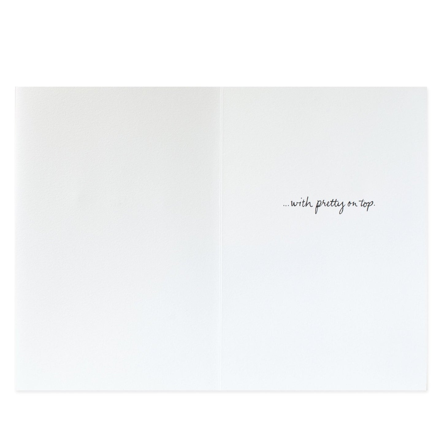 Hallmark Signature Birthday Card - Cupcake