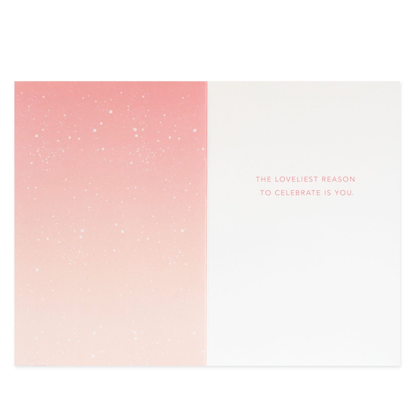 Hallmark Signature Birthday Card - Loveliest Reason