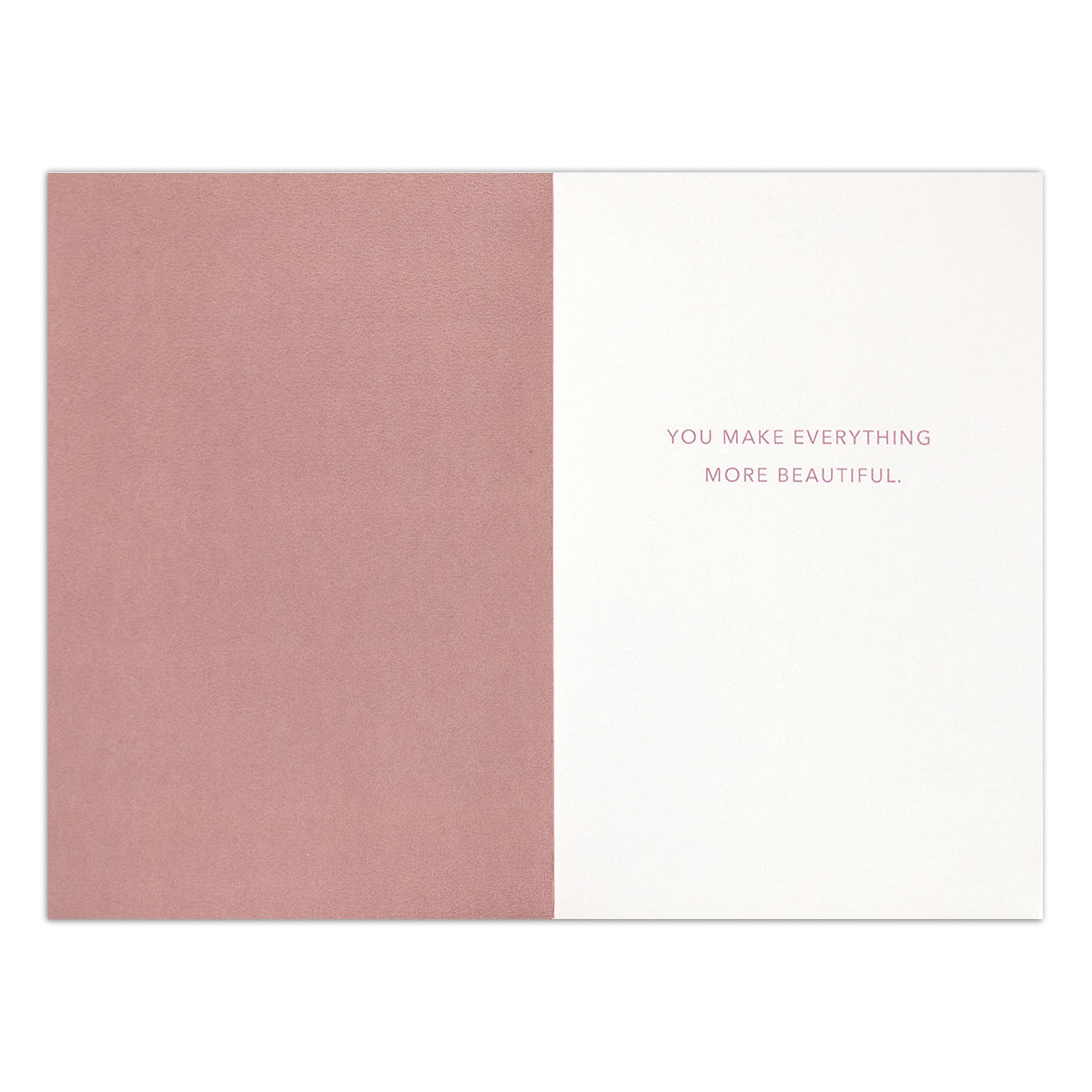 Hallmark Signature Birthday Card - You Make Everything Beautiful