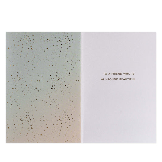 Hallmark Signature Birthday Card - Floral Cake