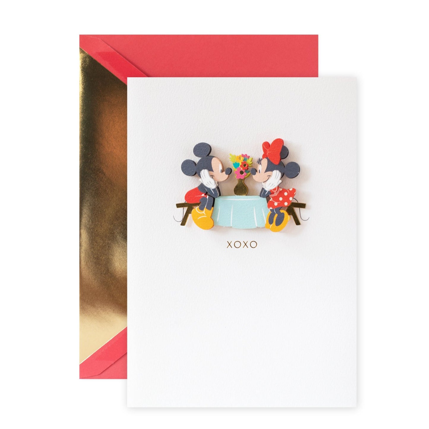 Hallmark Signature Disney Greeting Card - Mickey Mouse & Minnie Mouse