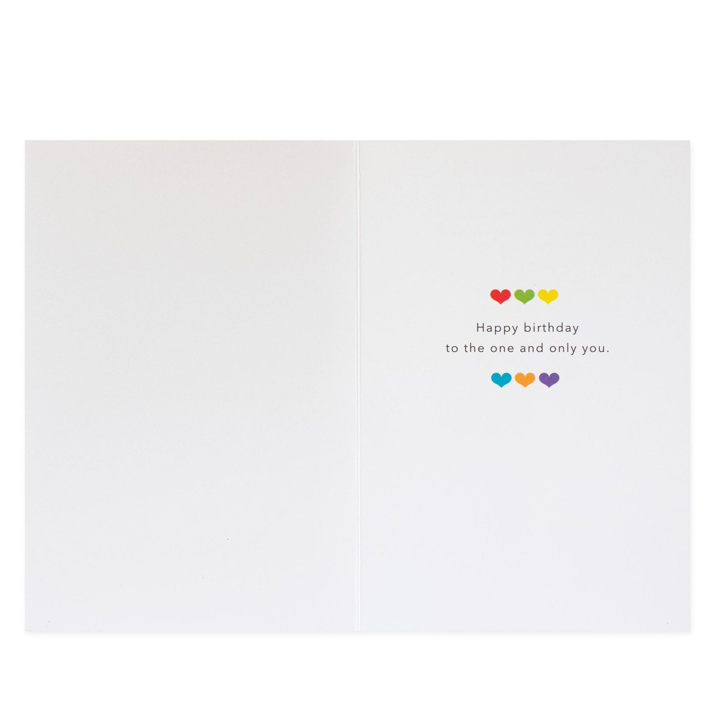 Hallmark Signature Birthday Card - One & Only You