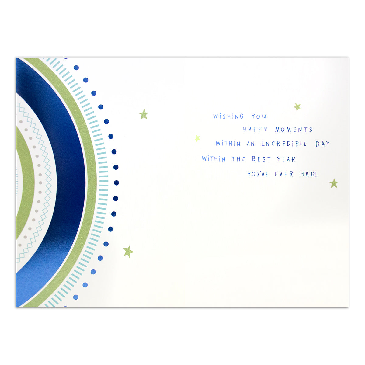 Hallmark Signature Birthday Card - Happy Moments