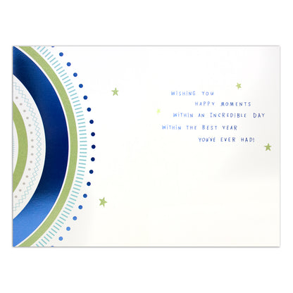 Hallmark Signature Birthday Card - Happy Moments