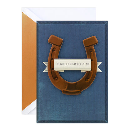 Hallmark Signature Birthday Card - Lucky & Love
