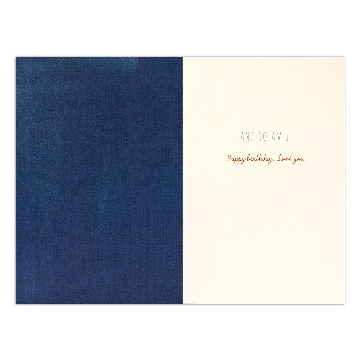 Hallmark Signature Birthday Card - Lucky & Love