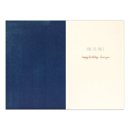 Hallmark Signature Birthday Card - Lucky & Love