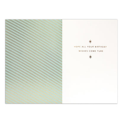 Hallmark Signature Birthday Card For Brother - Wishes Come True