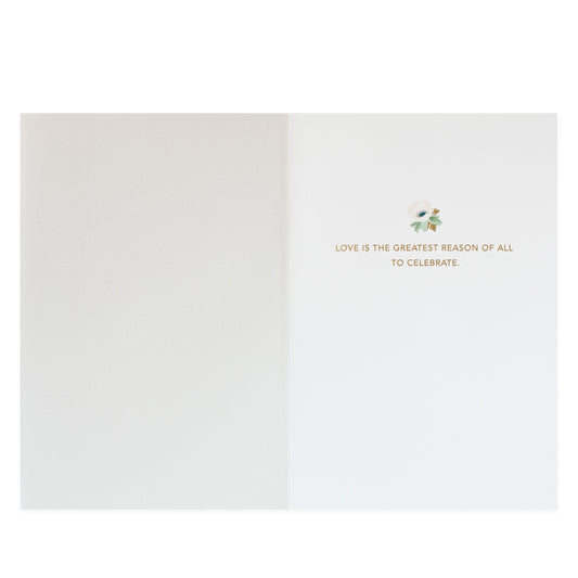 Hallmark Signature Love Celebration Card - Two Hearts