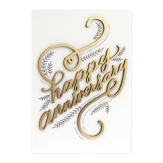Hallmark Signature Anniversary Card - Right Where I Want To Be
