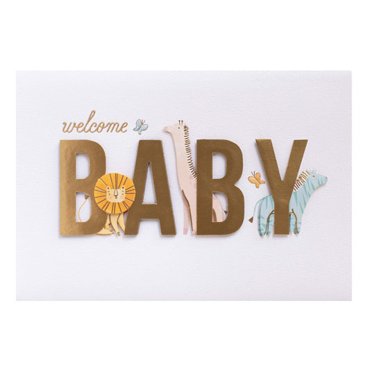Hallmark Signature New Baby Congratulations Card - So Much Love