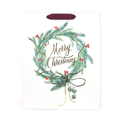 Hallmark Large Gift Bag - Holly Wreath