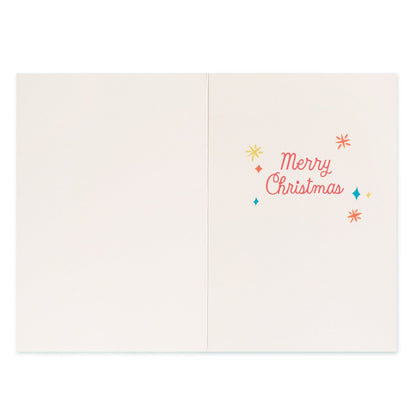 Hallmark Christmas Card - Colourful Tree