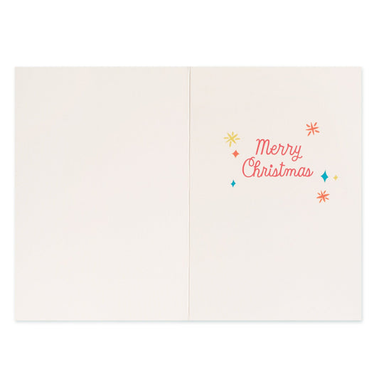 Hallmark Christmas Card - Colourful Tree