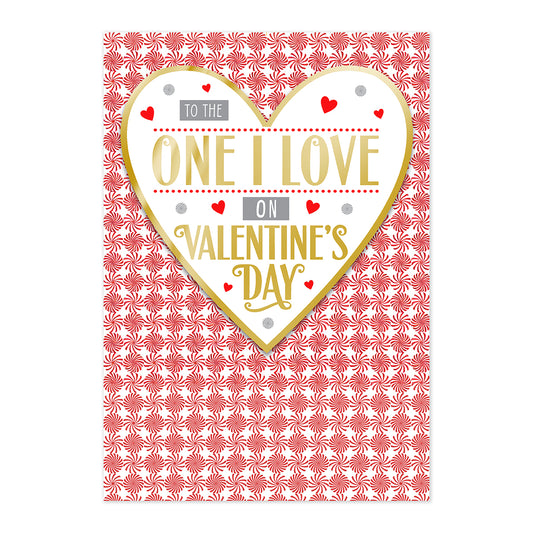Hallmark Valentine's Day Card - One I Love
