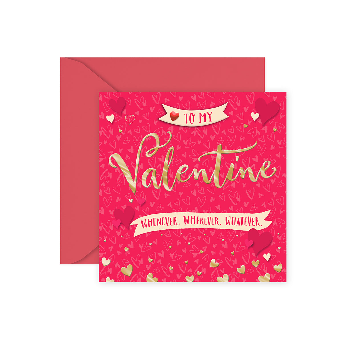 Hallmark Valentine's Day Card - Whenever. Wherever. Whatever.