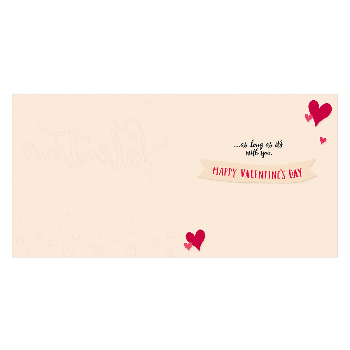 Hallmark Valentine's Day Card - Whenever. Wherever. Whatever.