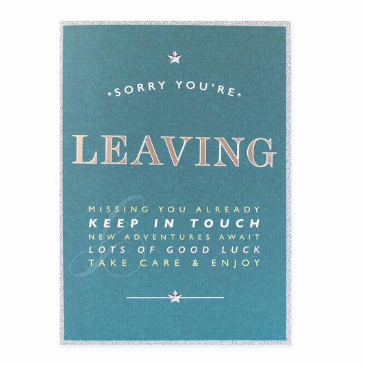 Hallmark Colossal Farewell Greeting Card - Keep In Touch