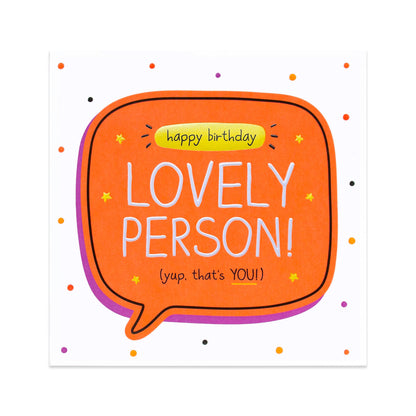 Hallmark Happy Jackson Birthday Card - Lovely Person