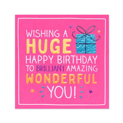 Hallmark Happy Jackson Birthday Card - Wonderful You!