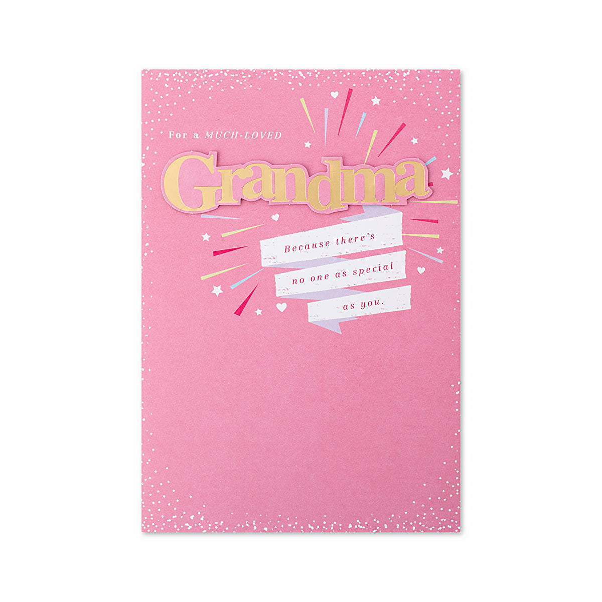 Hallmark Mother's Day Card - To a much loved Grandma, because there's no one as special as you.