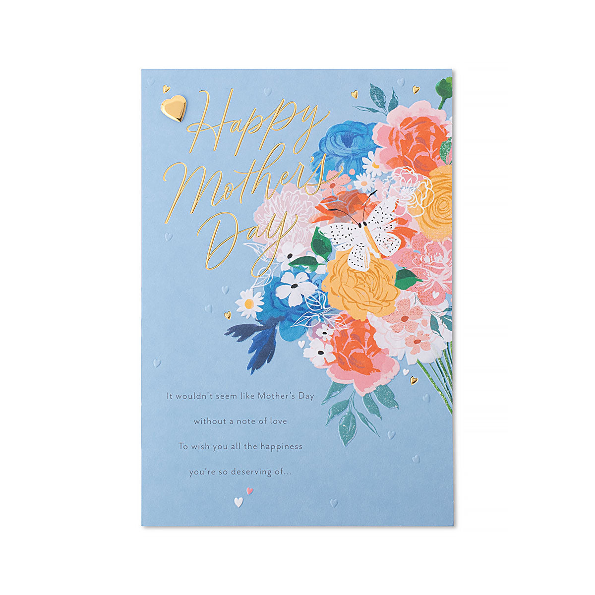 Hallmark Mother's Day Card - Happy Mother's Day. It wouldn't seem like Mother's Day without a note of love to wish you all the happiness you're so deserving of…
