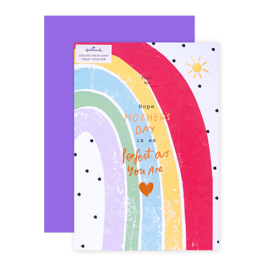Hallmark Mother's Day Card - Create Your Own Treat Voucher