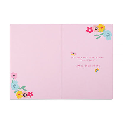 Hallmark Mother's Day Card - Make it personal! Choose your recipient from stickers included to personalise your card perfectly