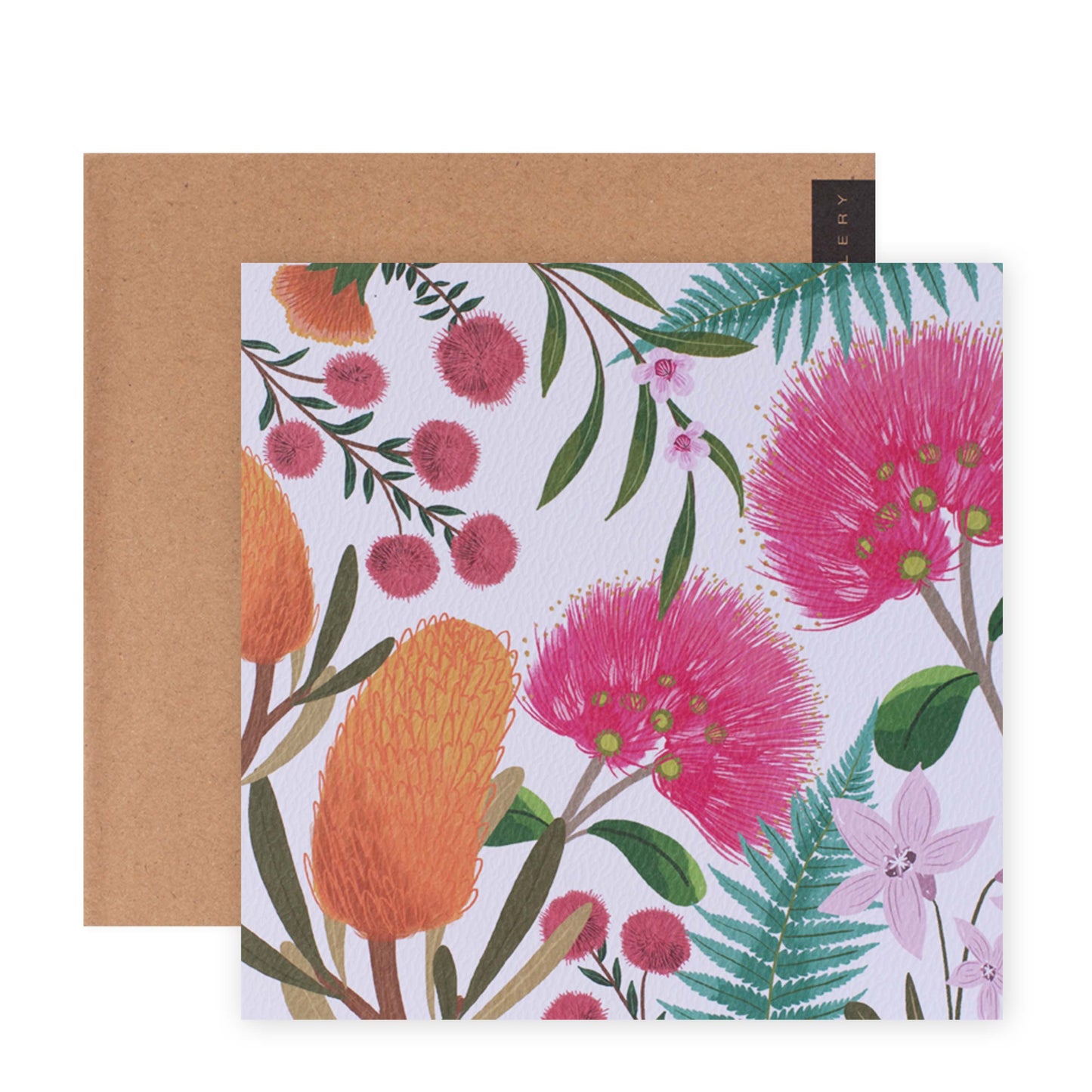 Hallmark x Christie Williams Gallery Blank Greeting Card - Colourful Flora