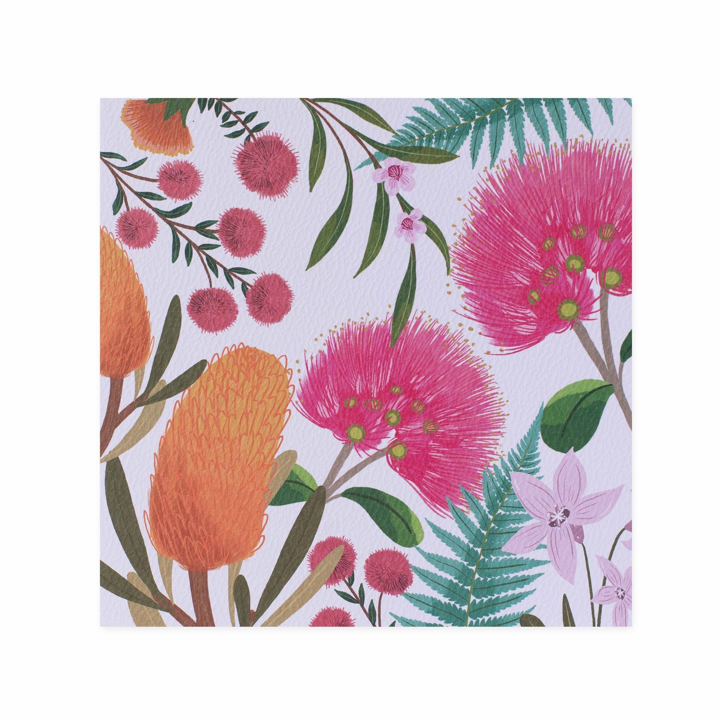 Hallmark x Christie Williams Gallery Blank Greeting Card - Colourful Flora