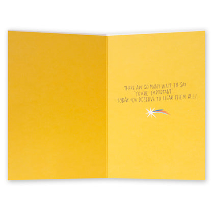 Hallmark Father's Day Card - Important Words