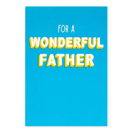 Hallmark Father's Day Card - Wonderful Father