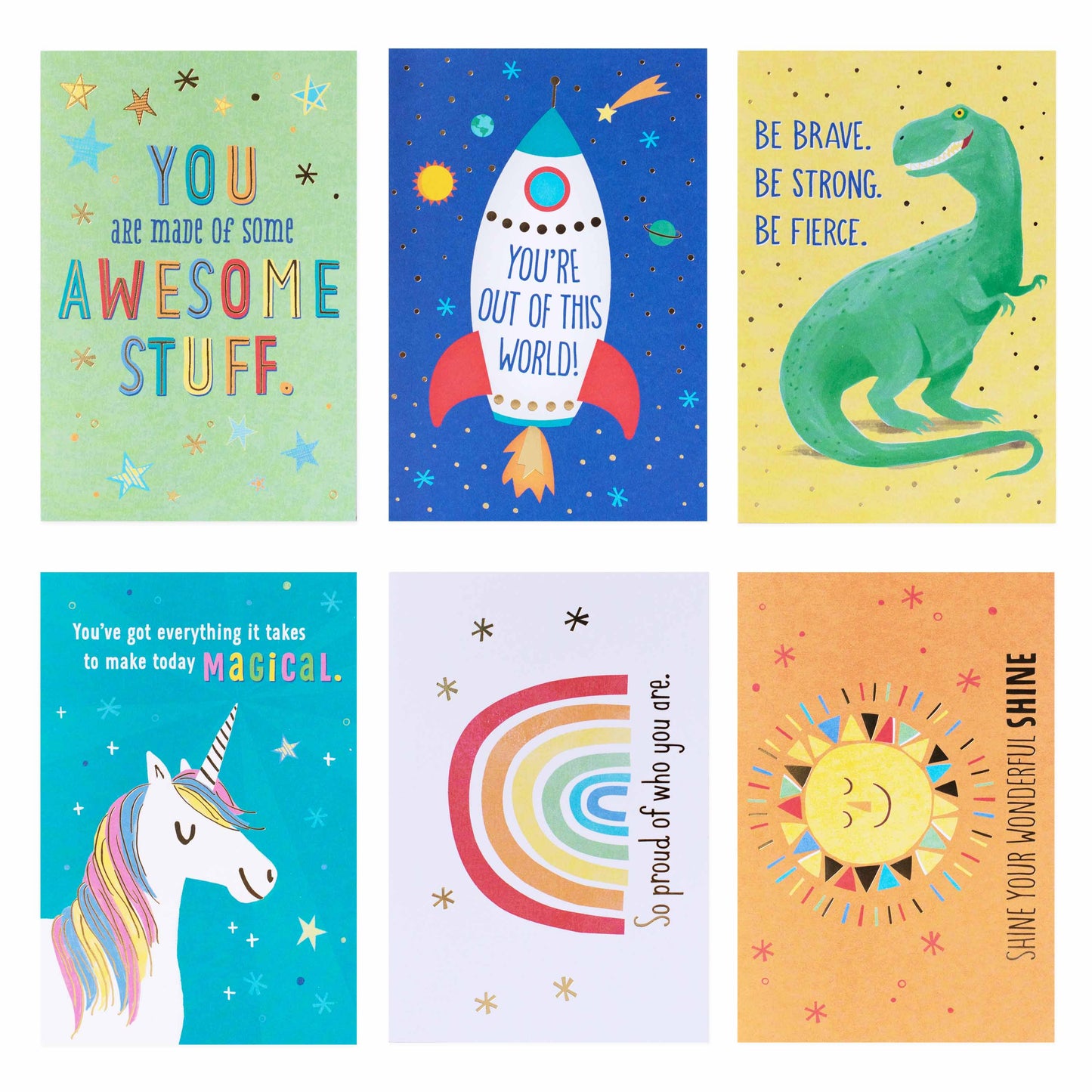 Hallmark 12 Pack Birthday Cards - Fun & Encouraging