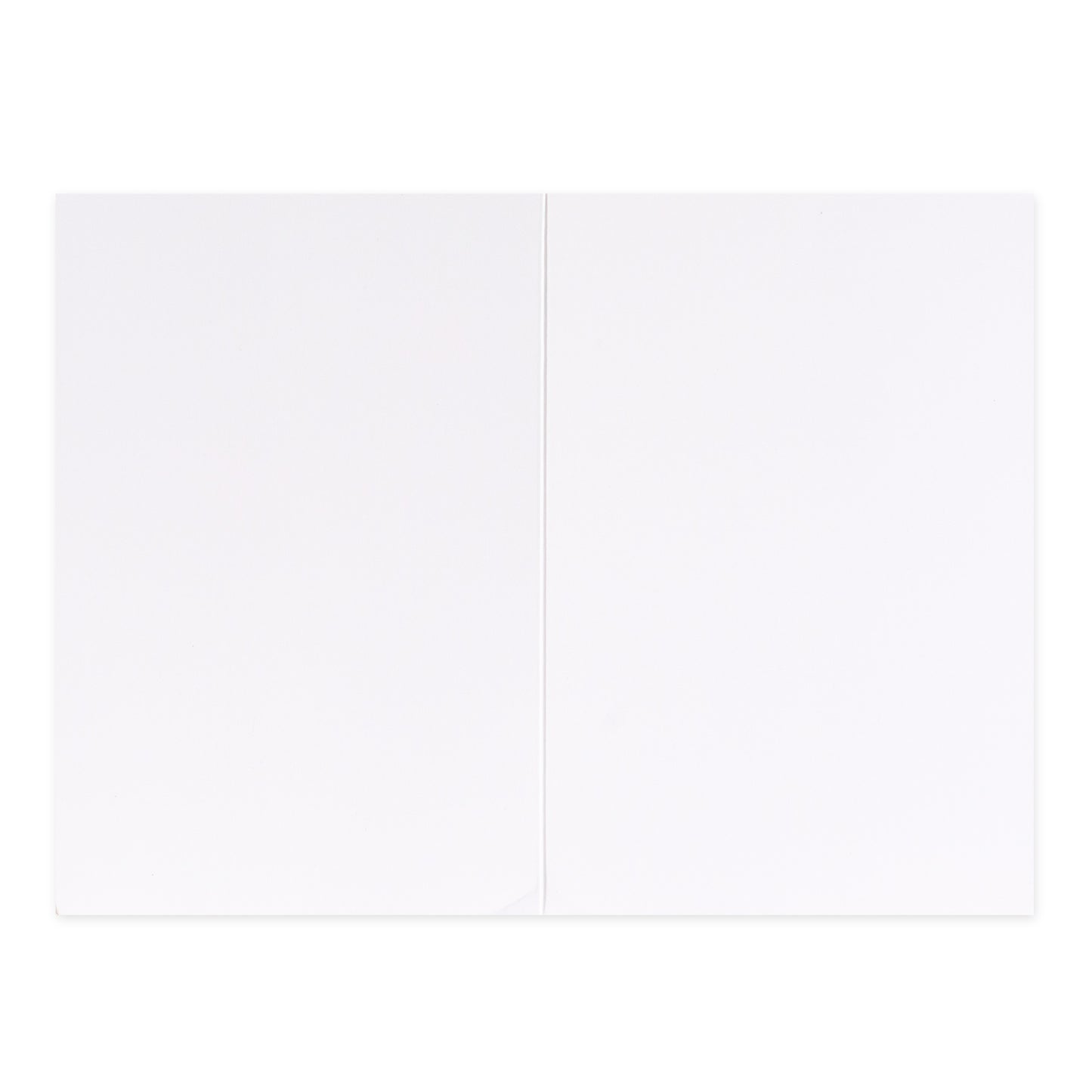 Hallmark 12 Pack Thank You Cards - Colours & Shapes featuring a blank white card, flat lay view, suitable for personal messages.