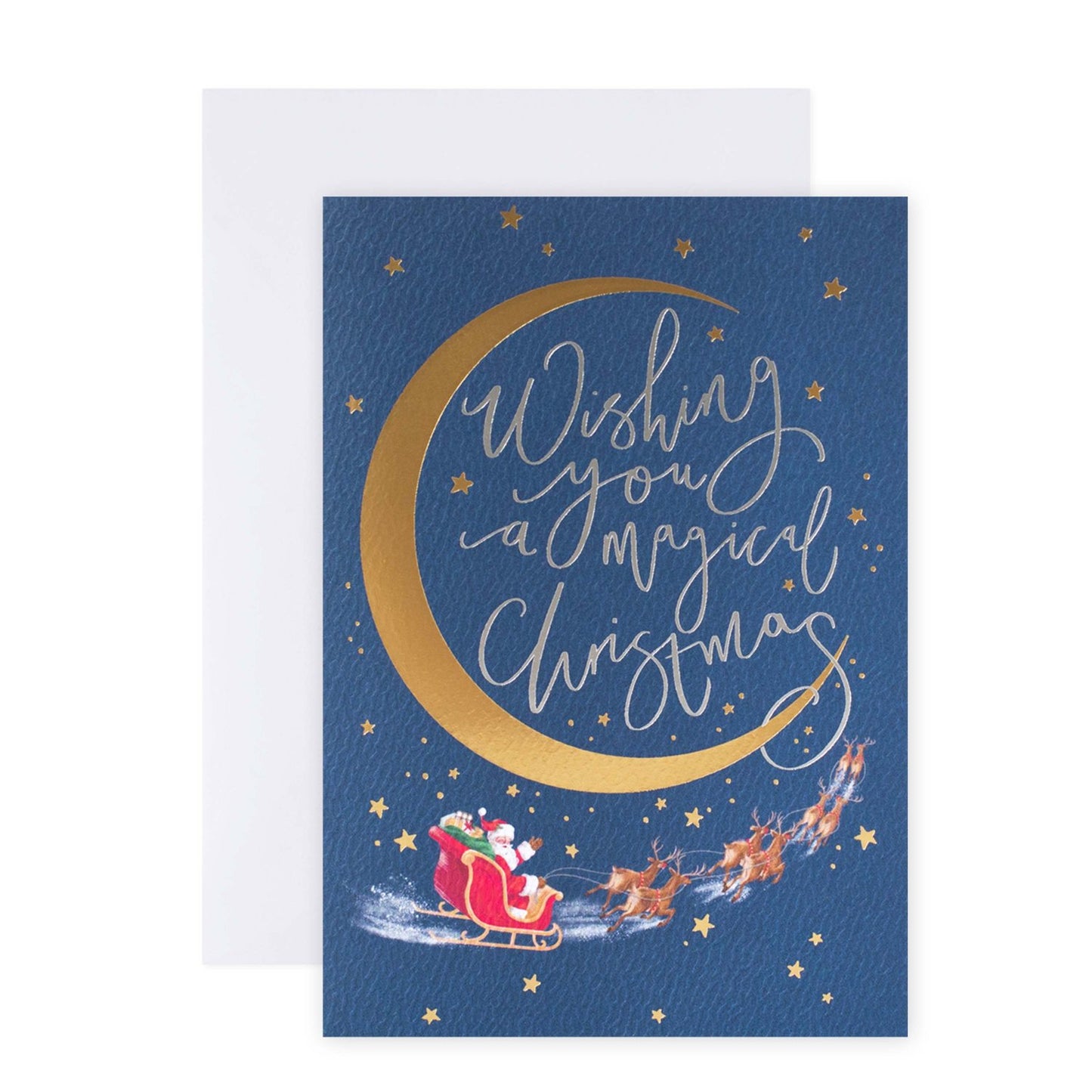 Hallmark 10 Pack Boxed Charity Christmas Cards - Santa's Sleigh