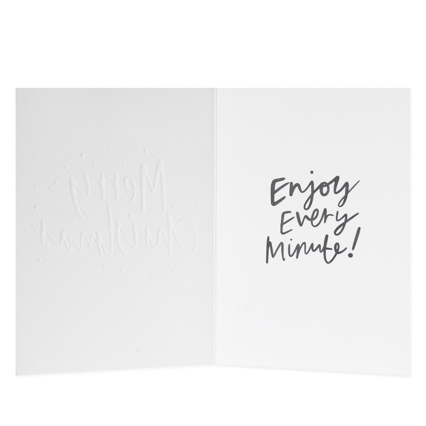 Hallmark 10 Pack Boxed Charity Christmas Cards - Enjoy Every Minute!