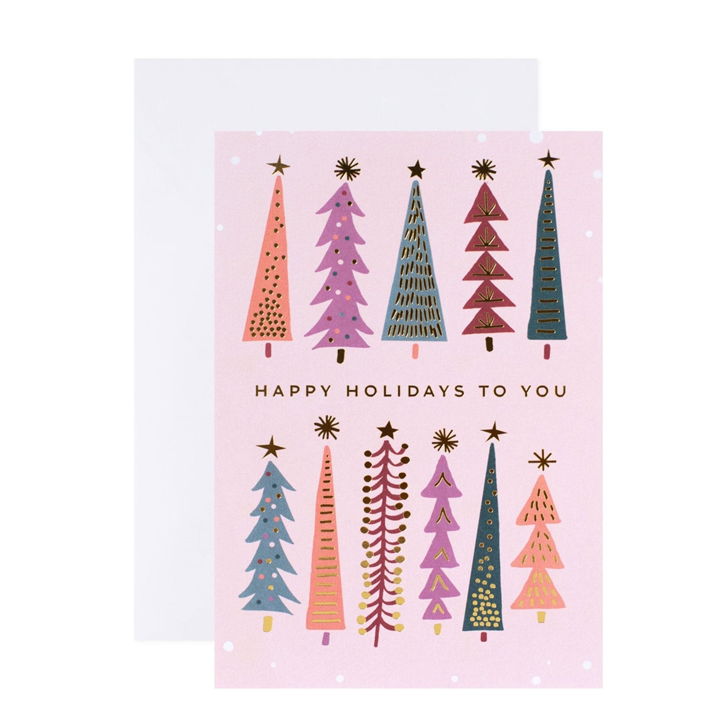 Hallmark 10 Pack Boxed Charity Christmas Cards - Merry & Bright