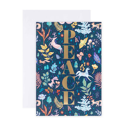 Hallmark 10 Pack Boxed Charity Christmas Cards - Joy & Peace