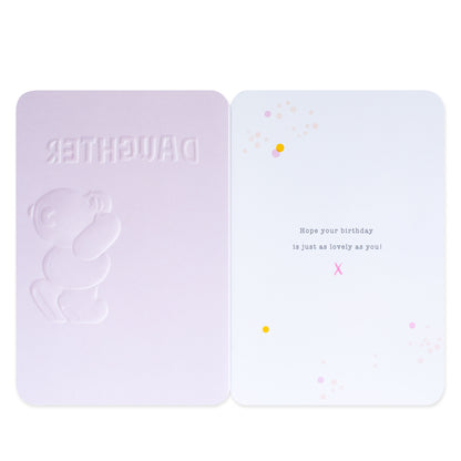 Hallmark Forever Friends Birthday Card for Daughter - Extra-Special & Amazing