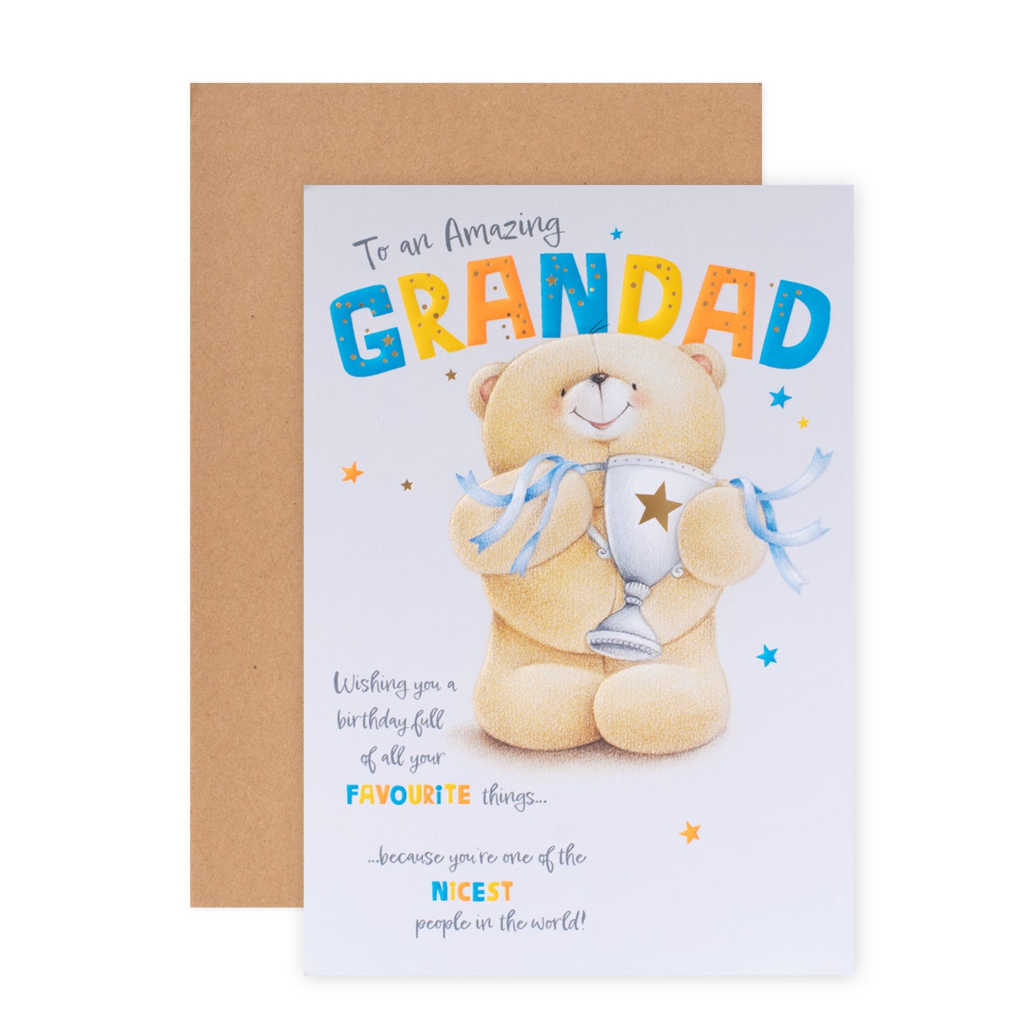 Hallmark Forever Friends Birthday Card for Grandad - The Nicest