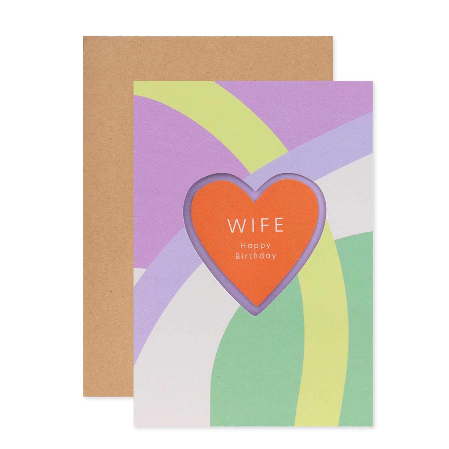 Connections from Hallmark Wife Birthday Card - Red Heart