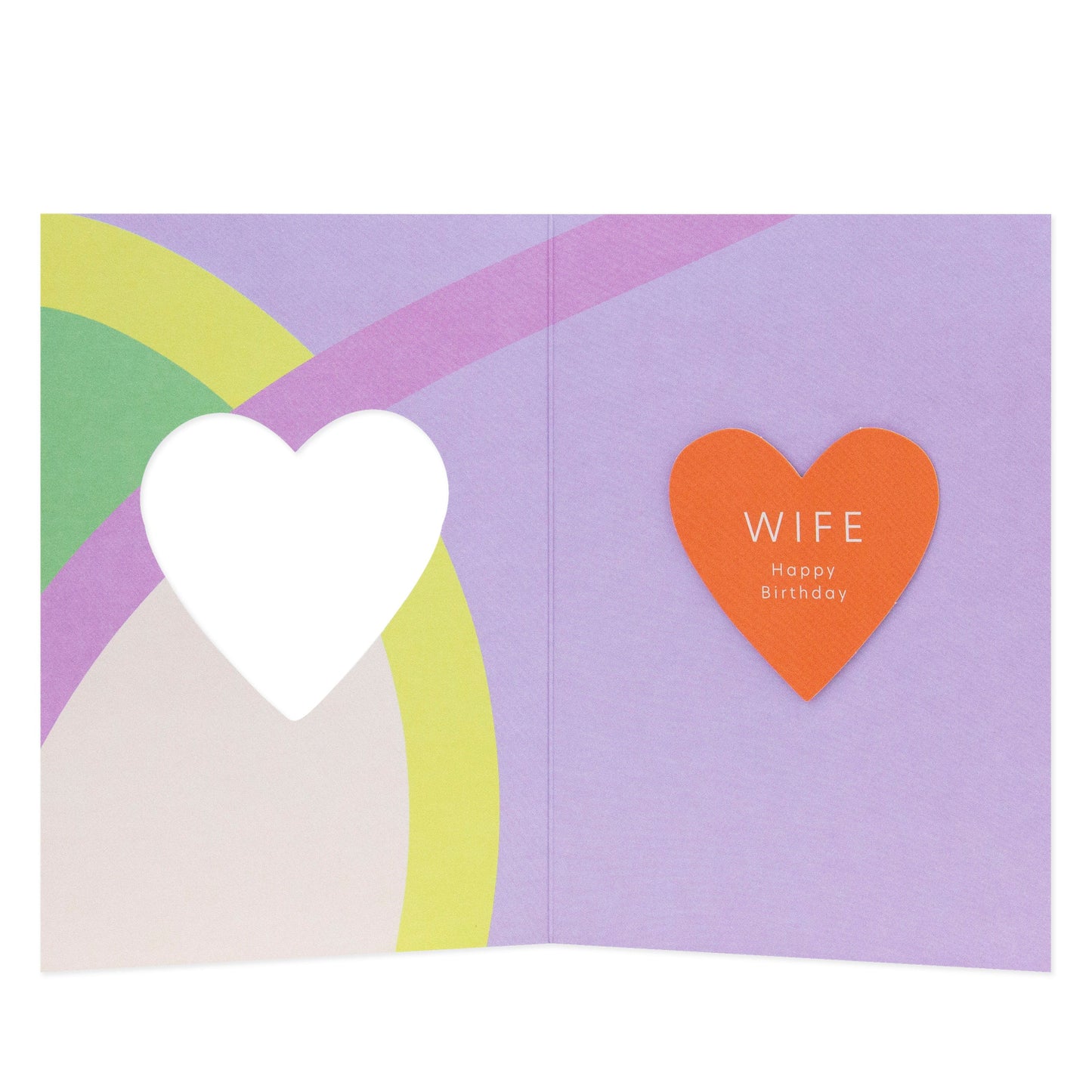 Connections from Hallmark Wife Birthday Card - Red Heart