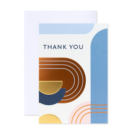 Connections from Hallmark Thank You Card - Geometric Pattern