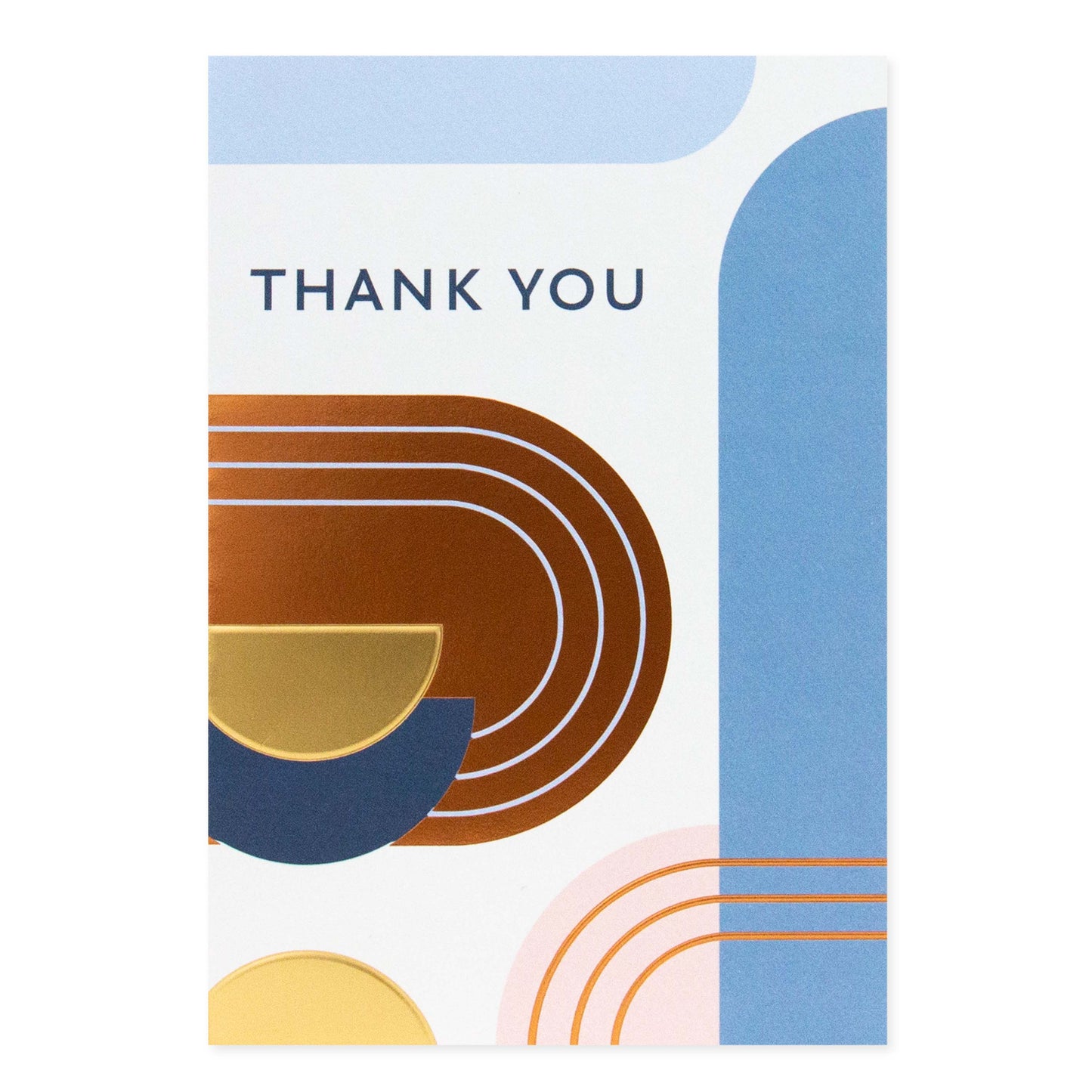 Connections from Hallmark Thank You Card - Geometric Pattern